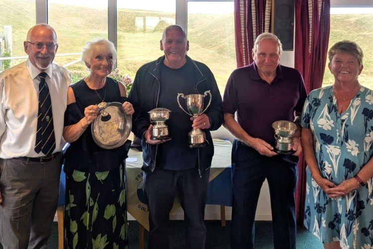 FRESHWATER BAY GOLF CLUB CHARITY DAY RAISES £2,000 FOR AIR AMBULANCE