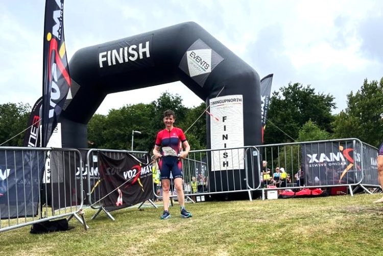 HELEN SCHOLES SECURES WORLD CHAMPS QUALIFICATION AT WOODHORN MUSEUM SPRINT TRIATHLON