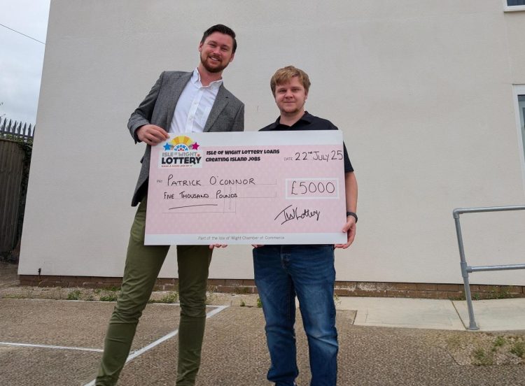 SUMMER LOTTERY WINNER CELEBRATES £5,000 WIN JUST IN TIME FOR HOLIDAY