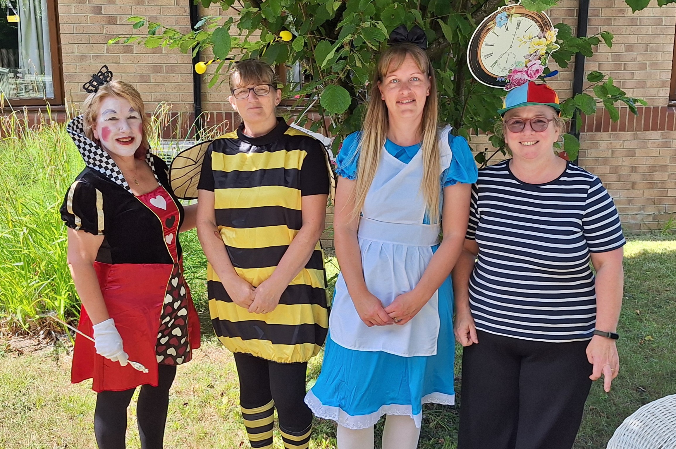 ISLE OF WIGHT CARE HOMES HOST ENCHANTING ALICE IN WONDERLAND TEA PARTIES