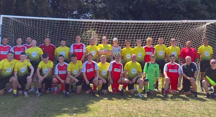 OVER £1,500 RAISED IN CHARITY FOOTBALL MATCH IN MEMORY OF ELIZABETH AND JAN