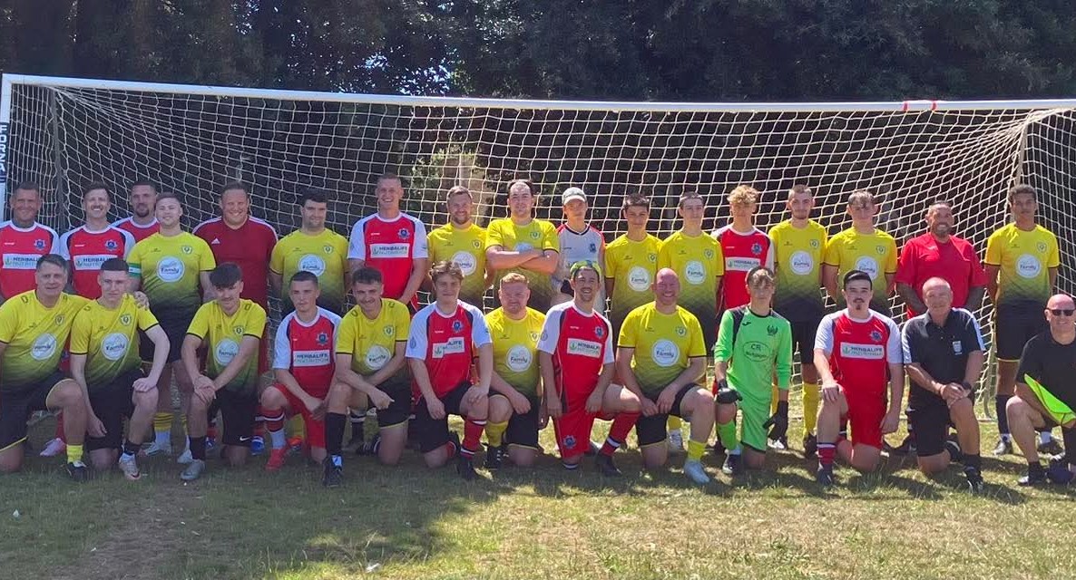 OVER £1,500 RAISED IN CHARITY FOOTBALL MATCH IN MEMORY OF ELIZABETH AND JAN