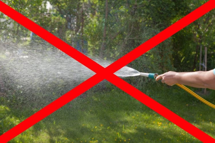HOSEPIPE BAN COMES INTO FORCE ACROSS THE ISLE OF WIGHT WITH £1,000 PENALTY FOR BREACHING RULES