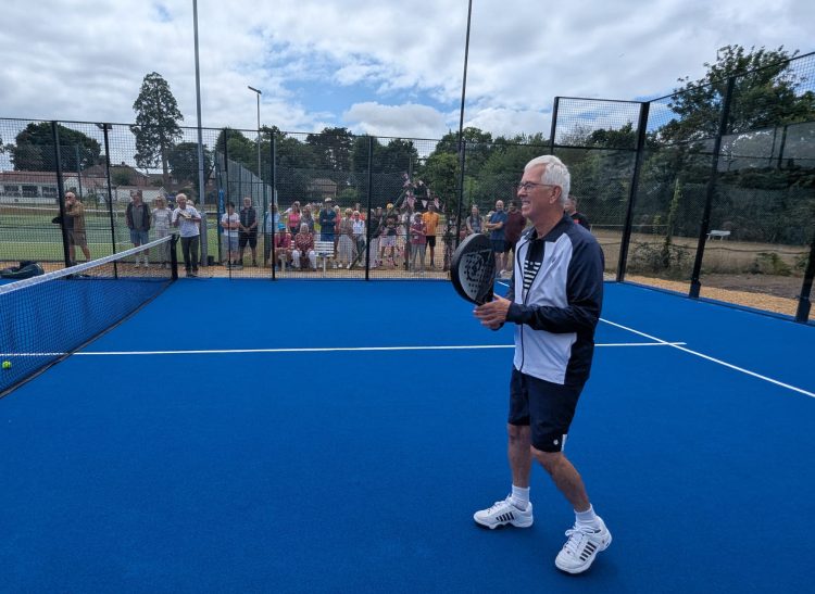 RYDE LAWN TENNIS AND CROQUET CLUB CELEBRATES OPENING OF NEW PADEL COURTS