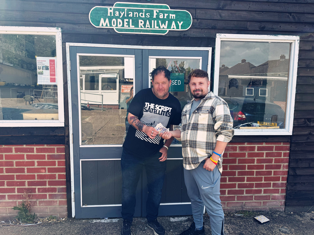 COMMUNITY DONOR JAMIE HINDSON SUPPORTS HAYLANDS FARM WITH JULY DONATION