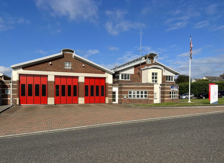 RYDE FIRE STATION TO REPLACE DAMAGED DOORS WITH SAFER BI-FOLD DESIGN