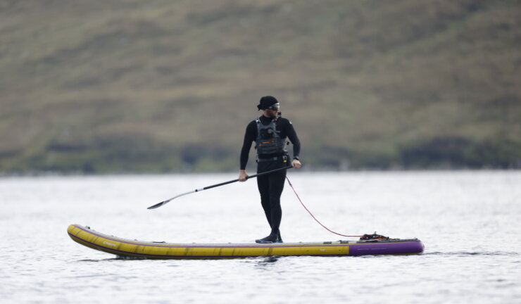 ISLE OF WIGHT ATHLETE IN HISTORIC SHETLAND-ORKNEY PADDLEBOARD BID