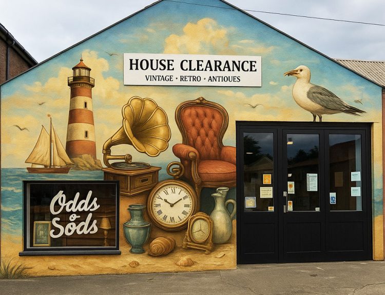 FRESHWATER ANTIQUES SHOP SEEKS APPROVAL FOR SEASIDE-THEMED MURAL