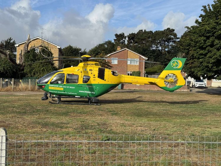 UPDATED: AIR AMBULANCE MEDICS TOUCH DOWN IN LAKE AMID SERIOUS MEDICAL EMERGENCY