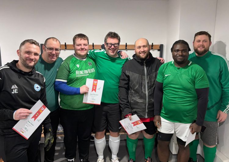 ISLE OF WIGHT MEN LOSE OVER A TONNE IN WEIGHT THROUGH FOOTBALL-BASED HEALTH CLUBS