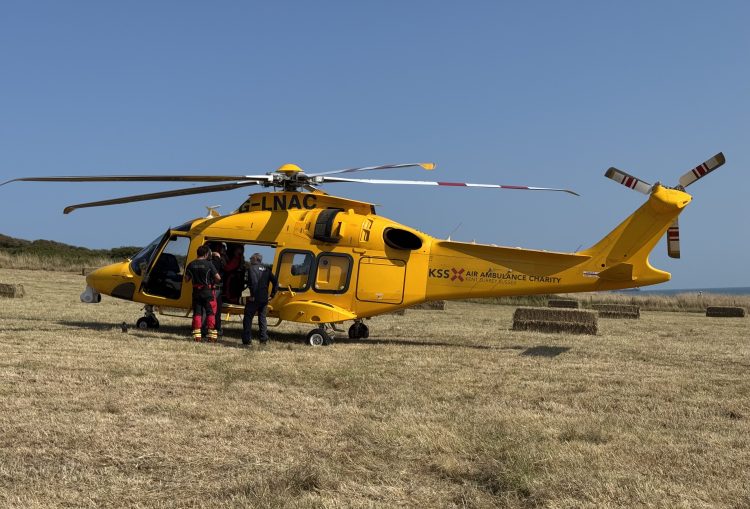 MULTI-AGENCY OPERATION FOLLOWING MEDICAL EMERGENCY IN YAVERLAND