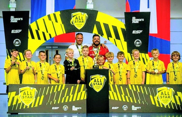 ISLAND UNDER-9S FOOTBALL TEAM CROWNED CHAMPIONS AT ALL STARS SUPER CUP