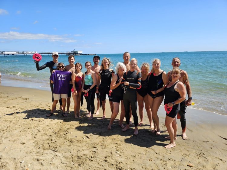 RYDE SWIMMERS CLAIM AGE GROUP WINS IN MARLINS PIER-TO-PIER SEA SWIM