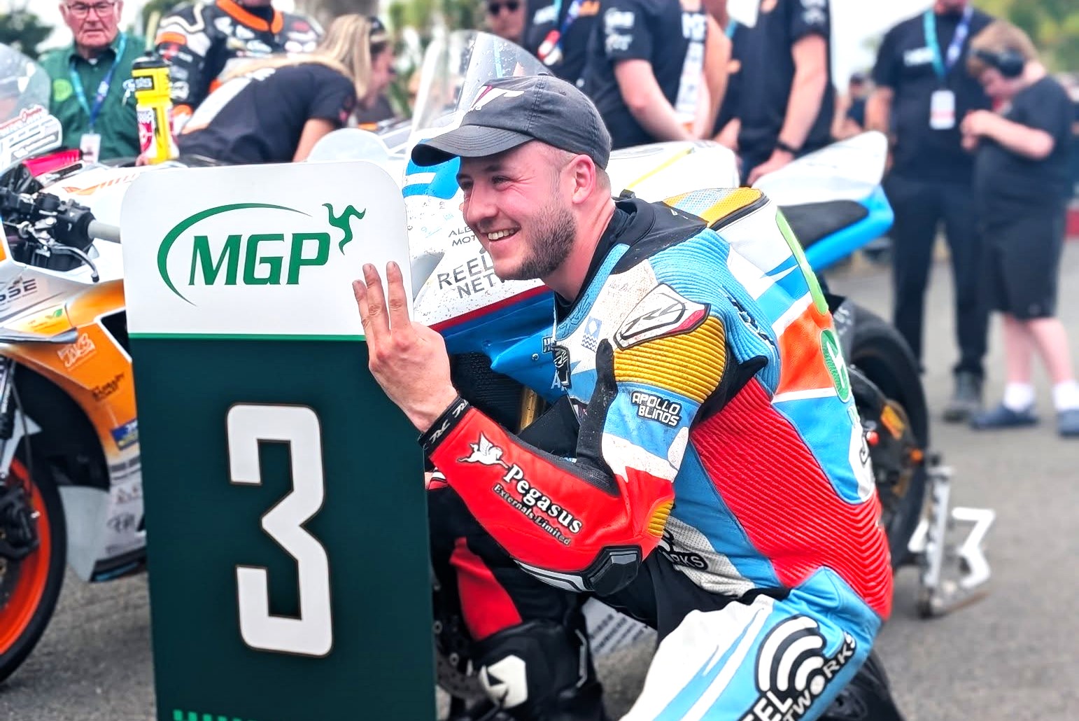ISLE OF WIGHT’S RYAN WHITEHALL SECURES PODIUM PLACE AT MANX GRAND PRIX