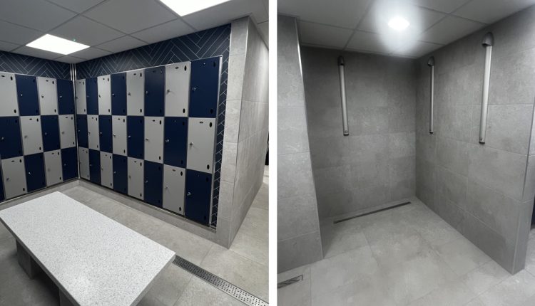 £300,000 CHANGING ROOM REFURBISHMENT COMPLETED AT WATERSIDE POOL