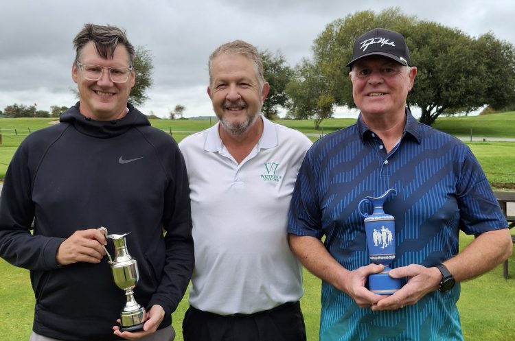 WESTRIDGE GOLFERS DEFY WEATHER AS ROYL AND FOSTER LIFT BLF TROPHY TITLES