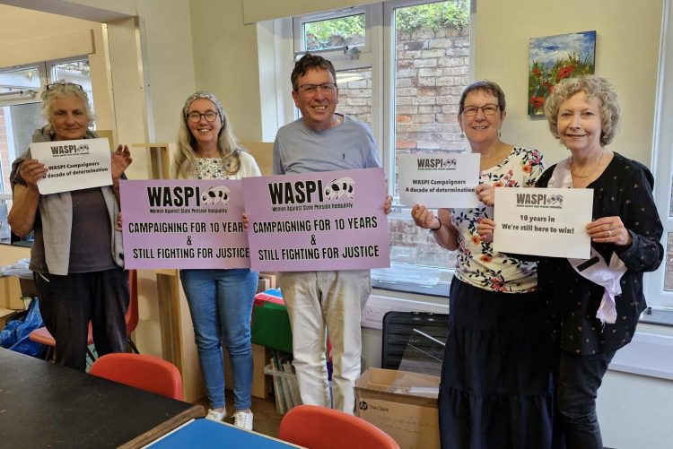 ISLAND WASPI WOMEN MARK 10 YEARS OF FIGHTING FOR JUSTICE
