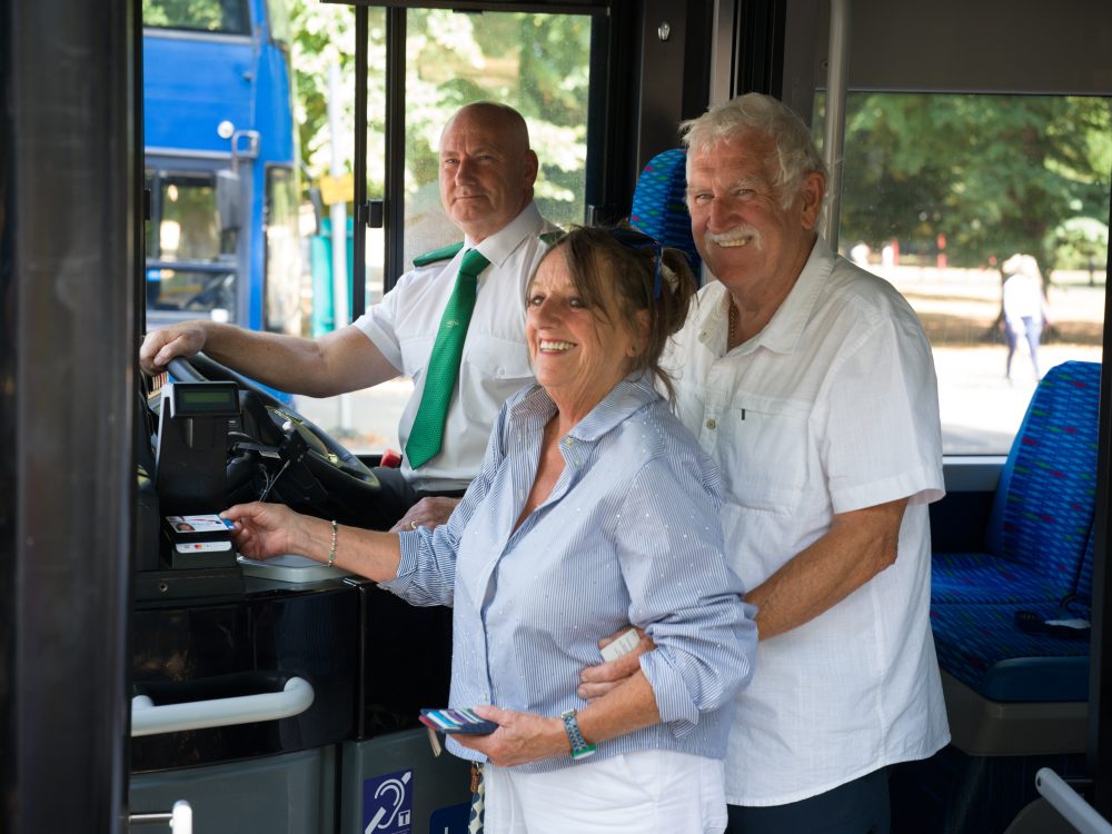 BUS USERS URGED TO SUPPORT ELDERLY RESIDENTS THIS INTERNATIONAL DAY OF OLDER PERSONS
