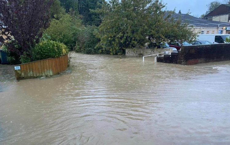 ISLE OF WIGHT COUNCILLOR SAYS HOUSING ESTATE BEHIND ENDLESS FLOOD DAMAGE TO GARAGE