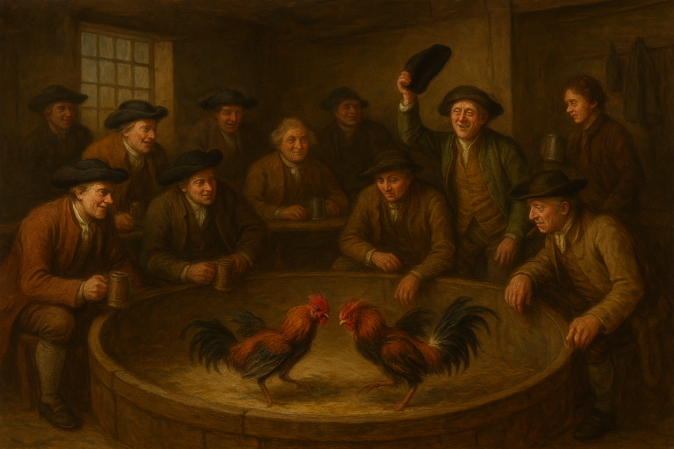 ON THIS DAY: COCKFIGHTING LICENSE GRANTED AT NEWPORT’S CASTLE INN 320 YEARS AGO