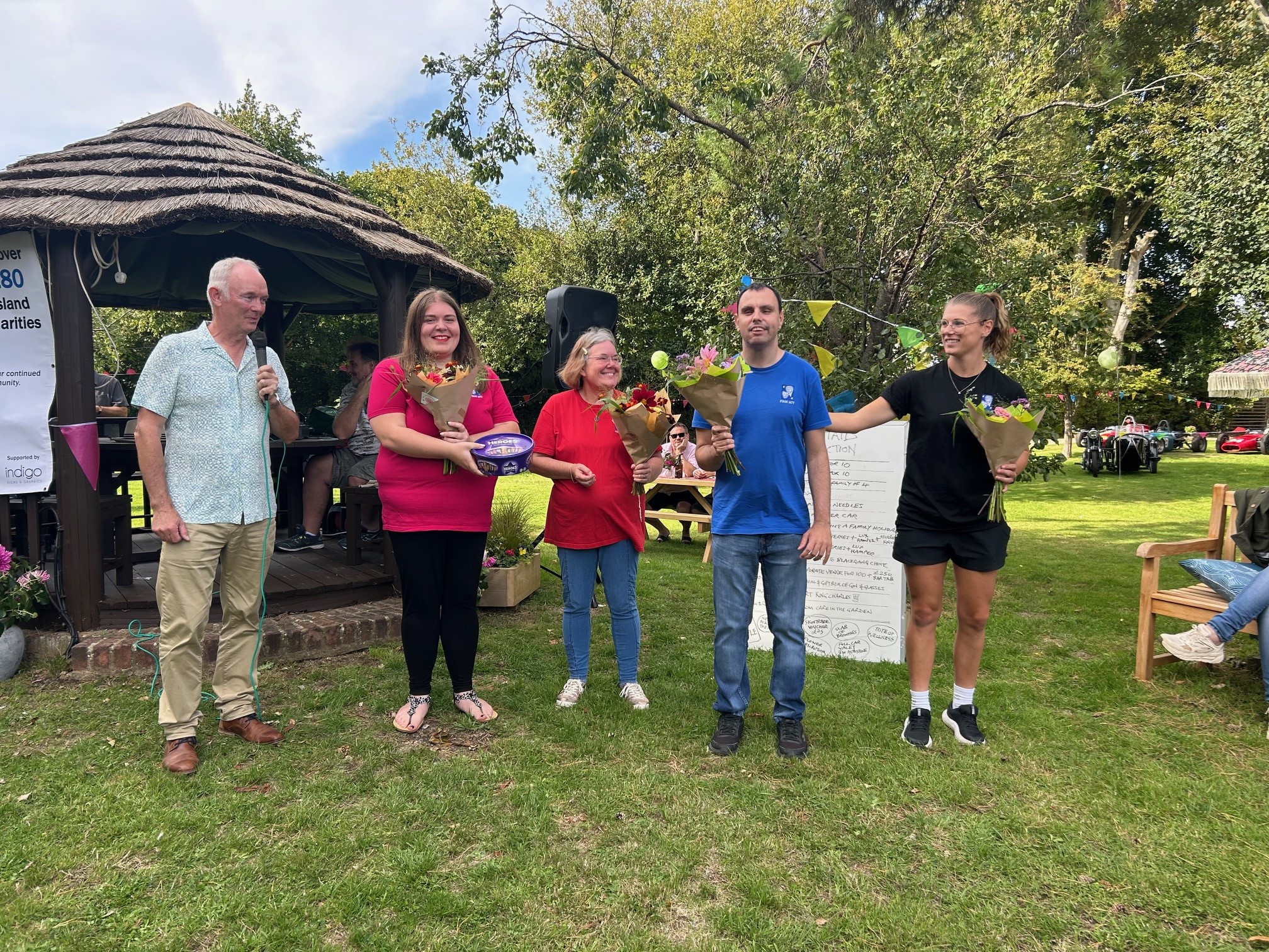 LATE SUMMER GARDEN PARTY RAISES MORE THAN £40,000 FOR WIGHTAID
