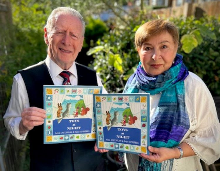 NEW CHILDREN’S BOOK ‘TOYS AT NIGHT’ RAISES FUNDS FOR LOCAL HOSPICE – AND UKRAINE