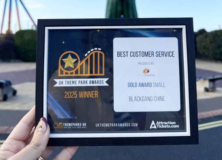 BLACKGANG CHINE CELEBRATES NATIONAL SUCCESS WITH 3 UK THEME PARK AWARDS
