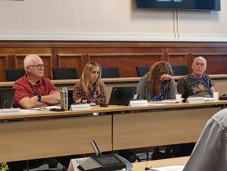 ‘FASCIST PIG’ AND ‘RACIST’ CLAIMS MADE IN EXPLOSIVE COUNTY HALL ROW