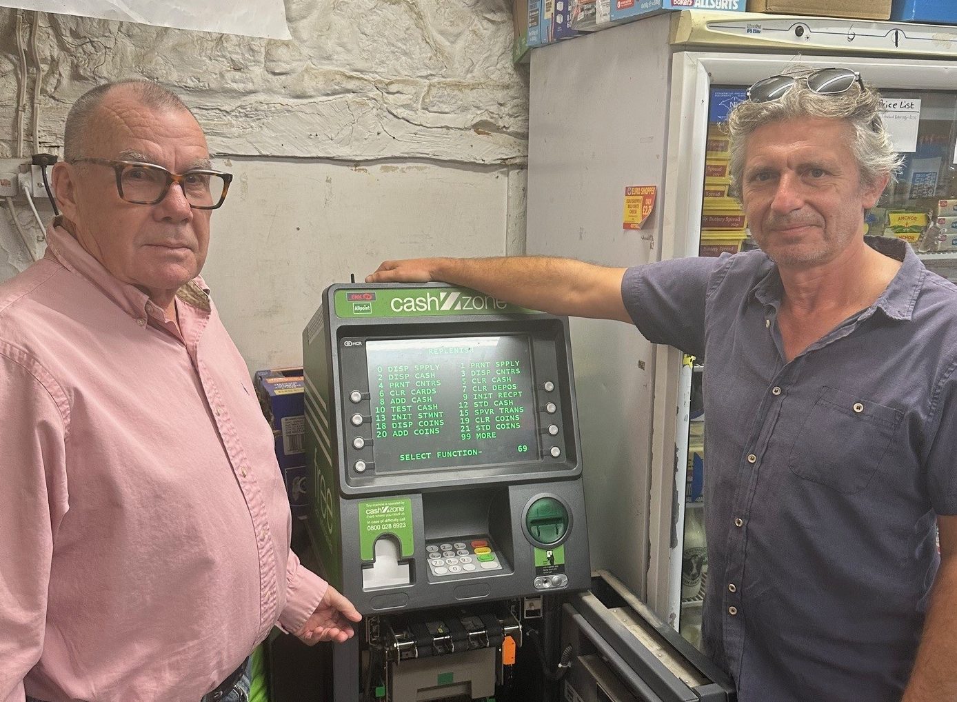 PARISH COUNCILLOR DEMANDS EXPLANATION OVER SHALFLEET ATM WITHDRAWAL