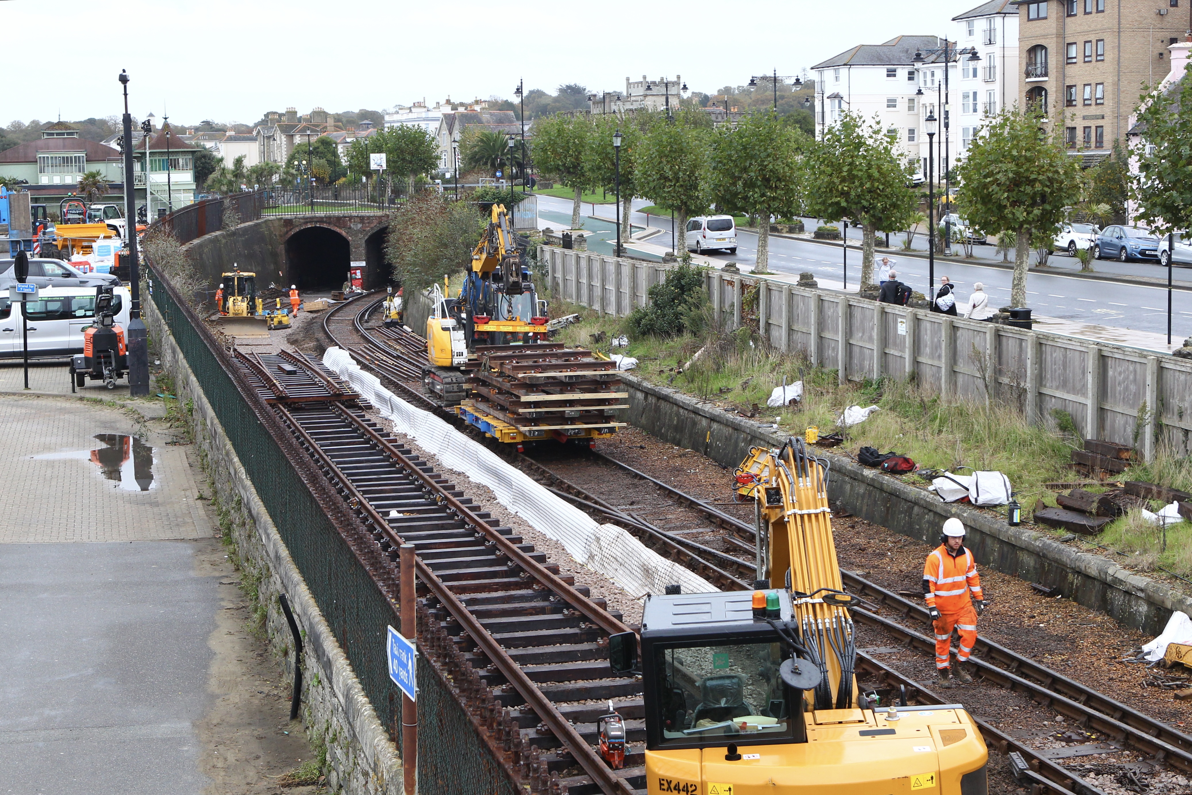 ISLAND LINE WORKS TO MAKE ‘COMMUNITY LIFELINE’ MORE RESILIENT PROGRESSING WELL