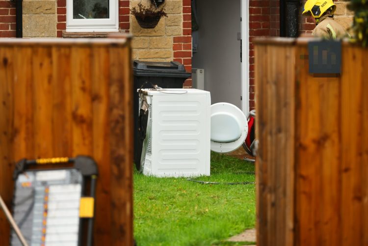SMOKING TUMBLE DRYER BEHIND CALL OUT TO BEMBRIDGE FOR FIRE CREWS