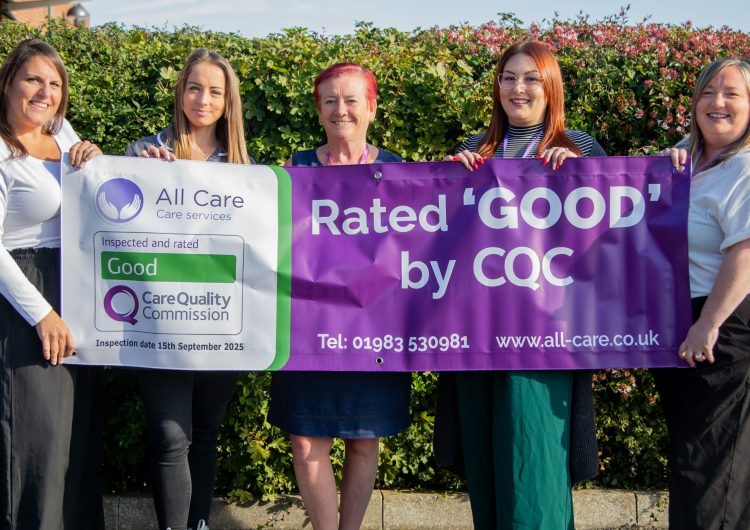 ALL CARE ISLE OF WIGHT PRAISED FOR QUALITY, COMPASSION AND COMMUNITY COMMITMENT