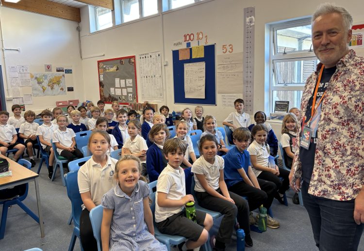 TOP CHILDREN’S AUTHORS VISIT ISLAND SCHOOLS AS PART OF LITERARY FESTIVAL PROGRAMME