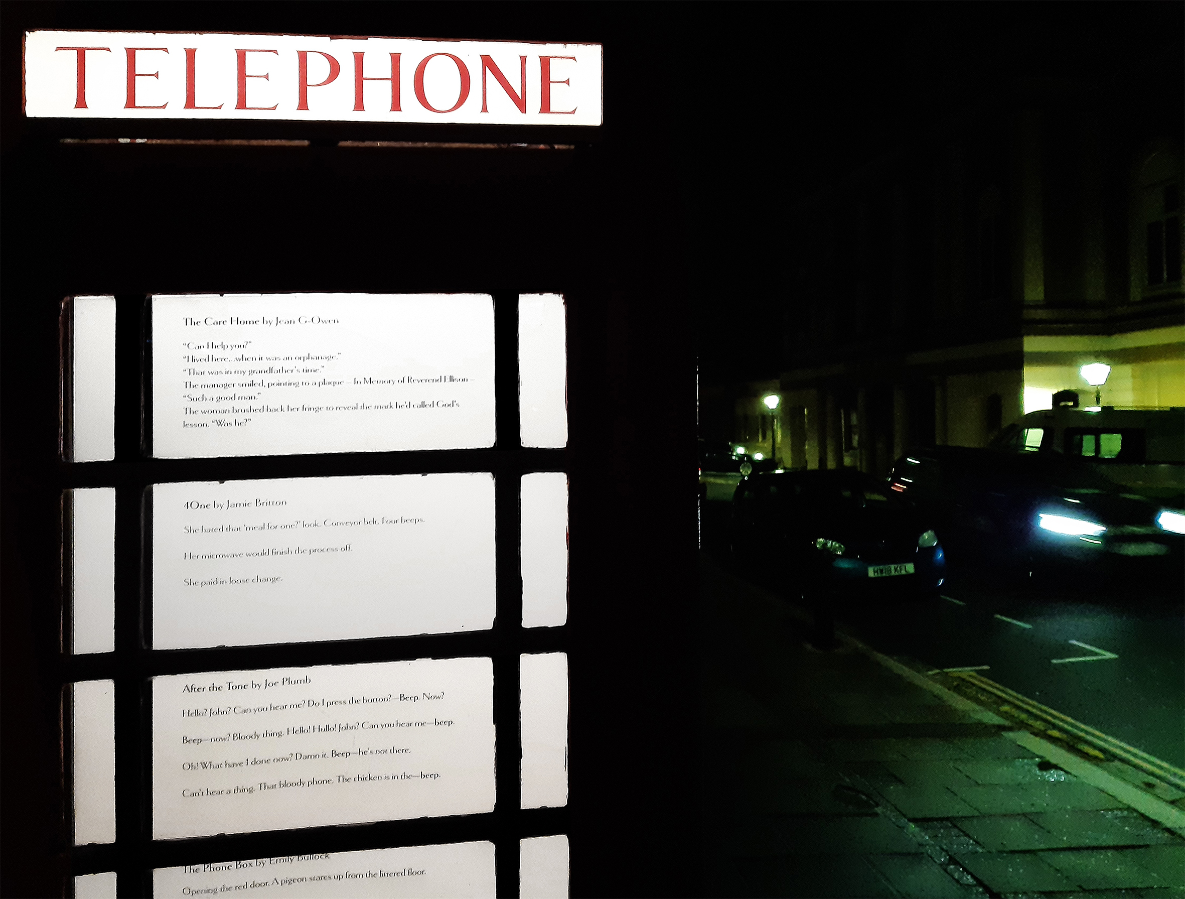 MICRO-FICTION TAKES CENTRE STAGE AT RYDE’S SMALLEST ART GALLERY