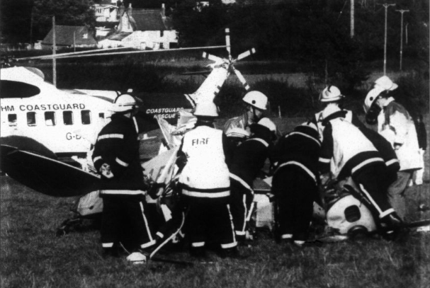 25 YEARS AGO PILOTS CHEATED DEATH IN MID-AIR COLLISION OVER BEMBRIDGE