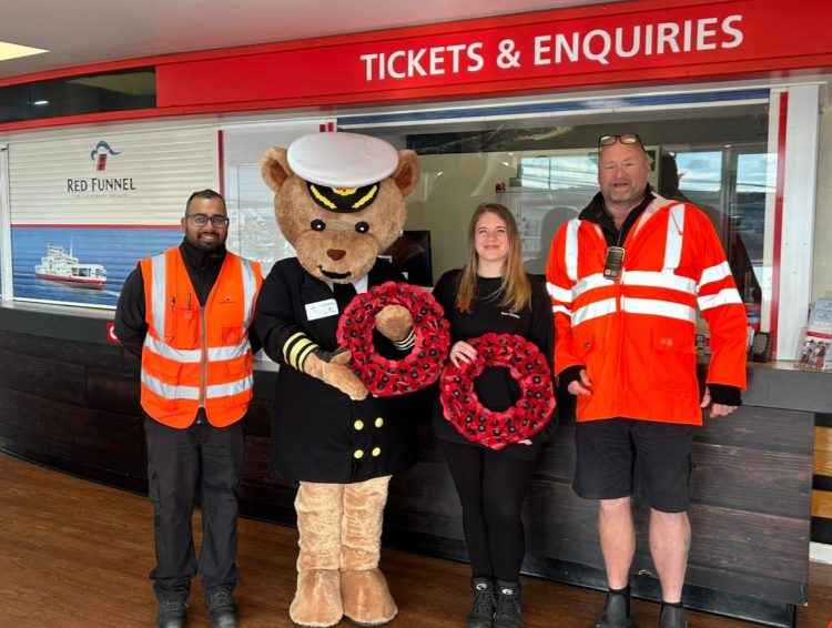 RED FUNNEL OFFERS FREE VETERAN AND ARMED FORCES TRAVEL THIS REMEMBRANCE