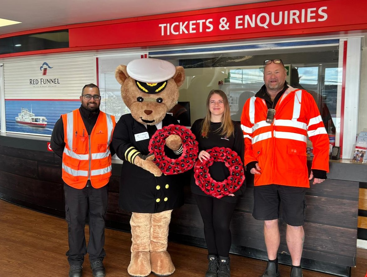 RED FUNNEL OFFERS FREE VETERAN AND ARMED FORCES TRAVEL THIS REMEMBRANCE