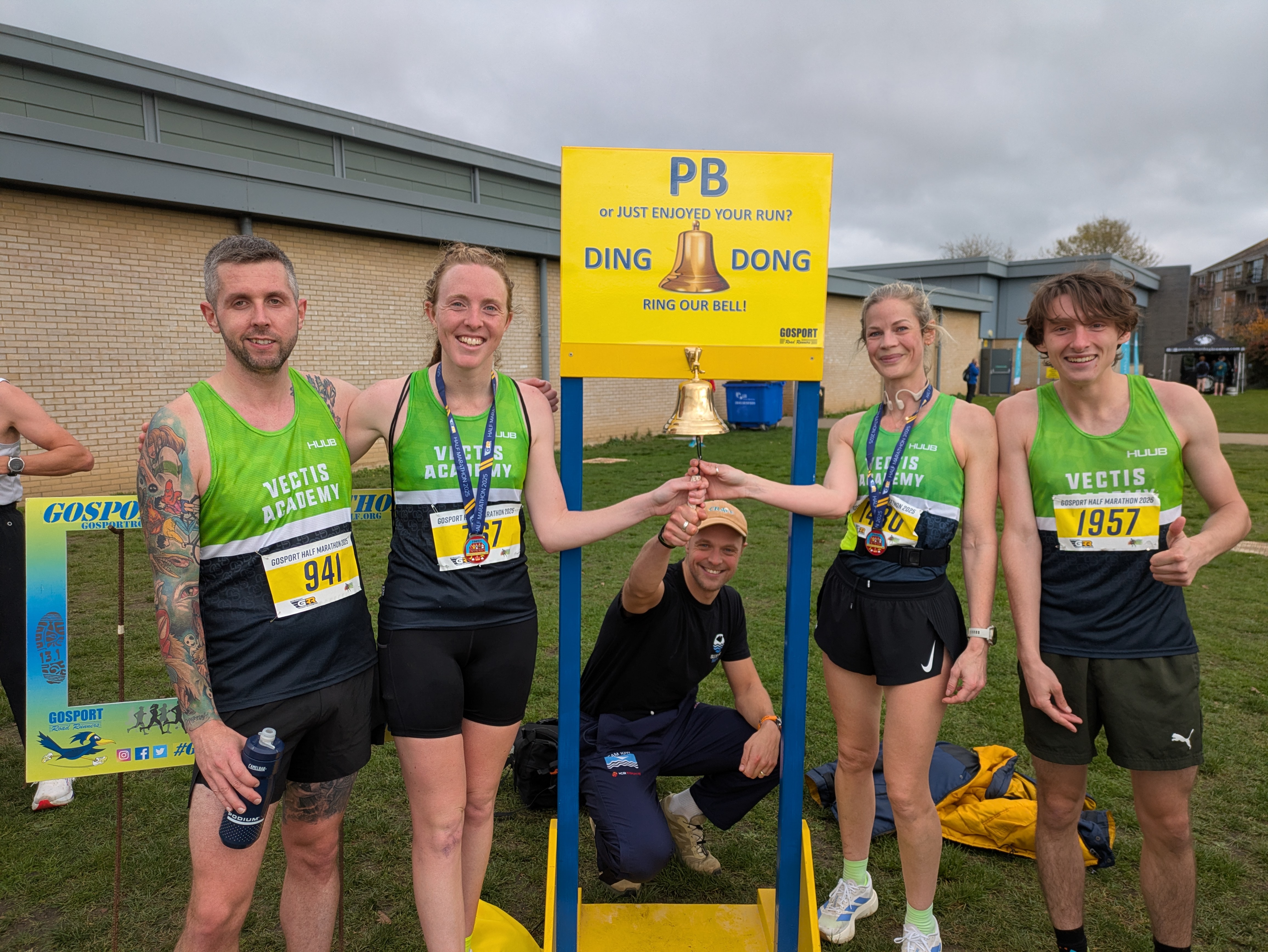 VECTIS ACADEMY SHINES AS JOSHUA PRICE CLAIMS PODIUM AT GOSPORT HALF MARATHON