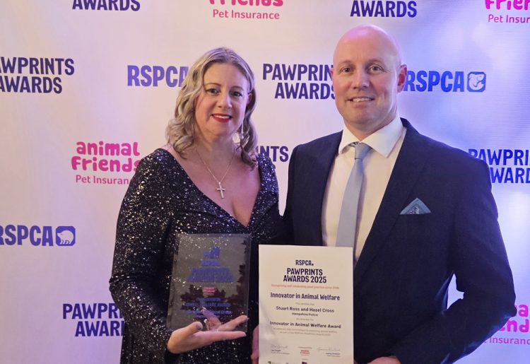 RSPCA HONOURS POLICE FOR ANIMAL DISPATCH VOLUNTEER PROGRAMME