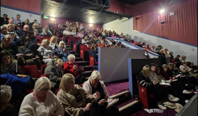 FIRST-TIME FUNDRAISER AT COMMODORE CINEMA RAISES £1,605 FOR CHARITY