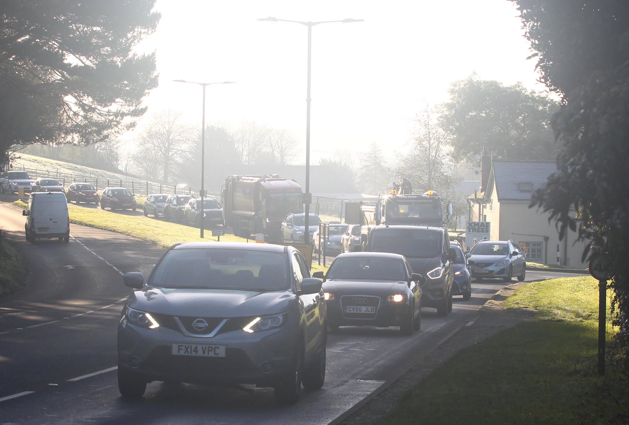 MAJOR TRAFFIC TAILBACKS AS AIR AMBULANCE RESPONDS TO BLACKWATER INCIDENT