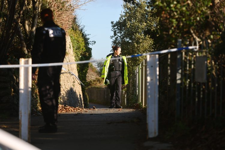 POLICE CORDONS IN PLACE AFTER CLIFF TOP INCIDENT IN THE BAY