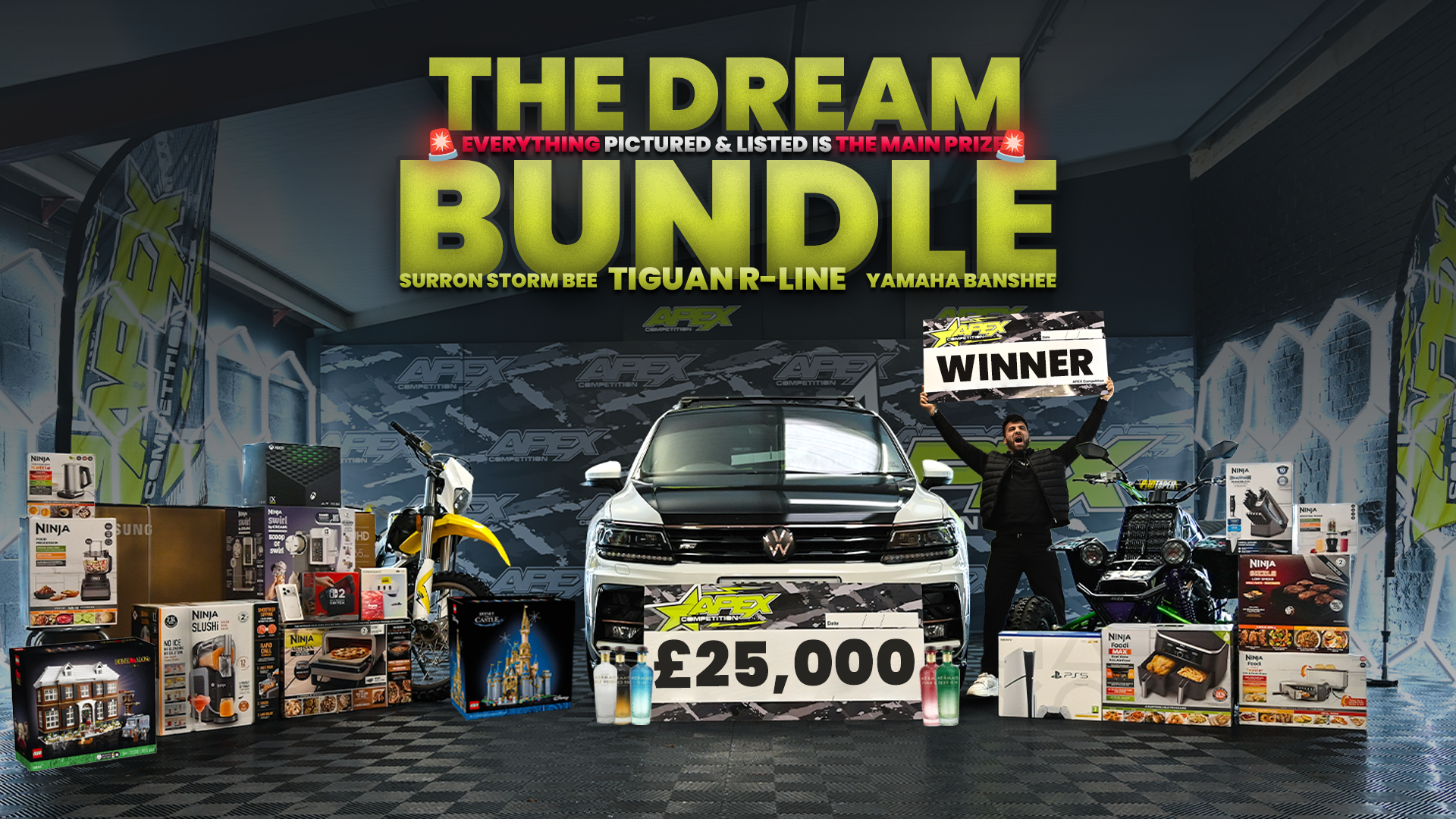 WIN AN EARLY CHRISTMAS WINDFALL WITH APEX’S ‘DREAM BUNDLE’ THIS SUNDAY