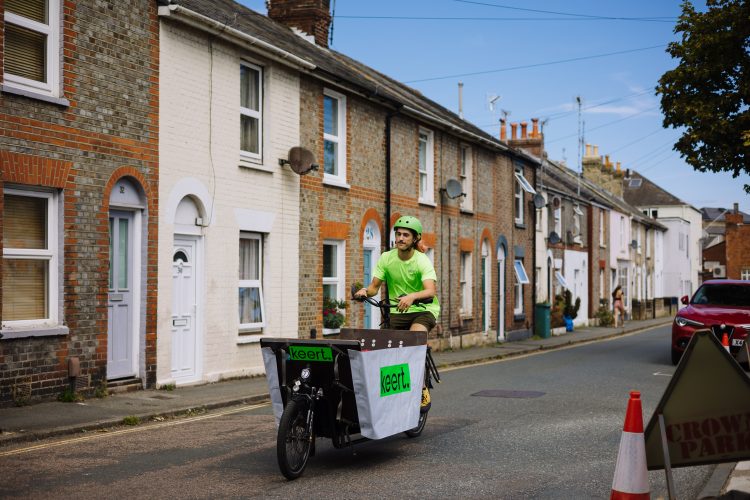 PEDAL POWER PUSHES ISLAND FIRM INTO NATIONAL FREIGHT FRONTLINE