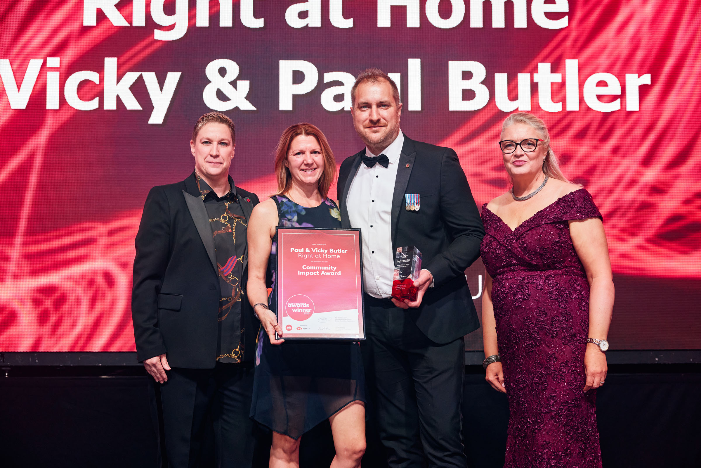 ISLE OF WIGHT CARE FRANCHISE WINS NATIONAL ‘COMMUNITY IMPACT’ AWARD