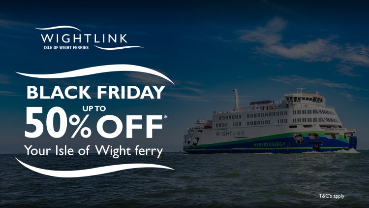 WIGHTLINK LAUNCHES BLACK FRIDAY SALE WITH UP TO 50% OFF FERRY TRAVEL