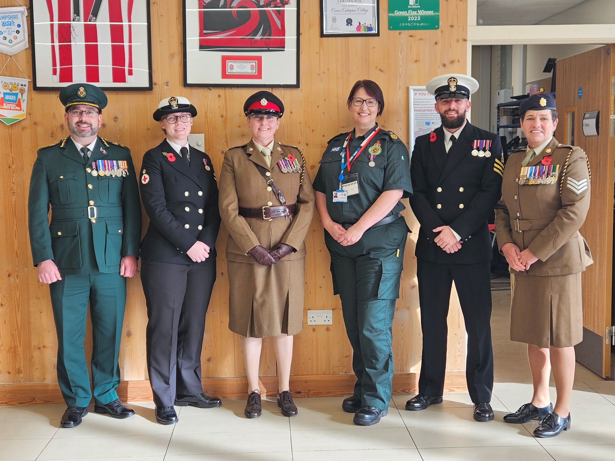 NHS MAINTAINS VETERAN AWARE STATUS FOR SUPPORTING ARMED FORCES COMMUNITY