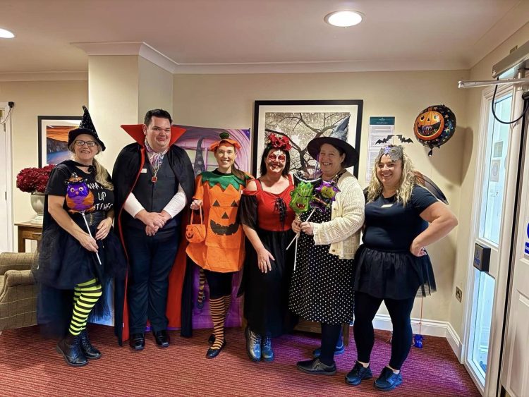 SPOOKTACULAR HALLOWEEN CELEBRATIONS AT ORCHARD HOUSE CARE HOME IN NEWPORT