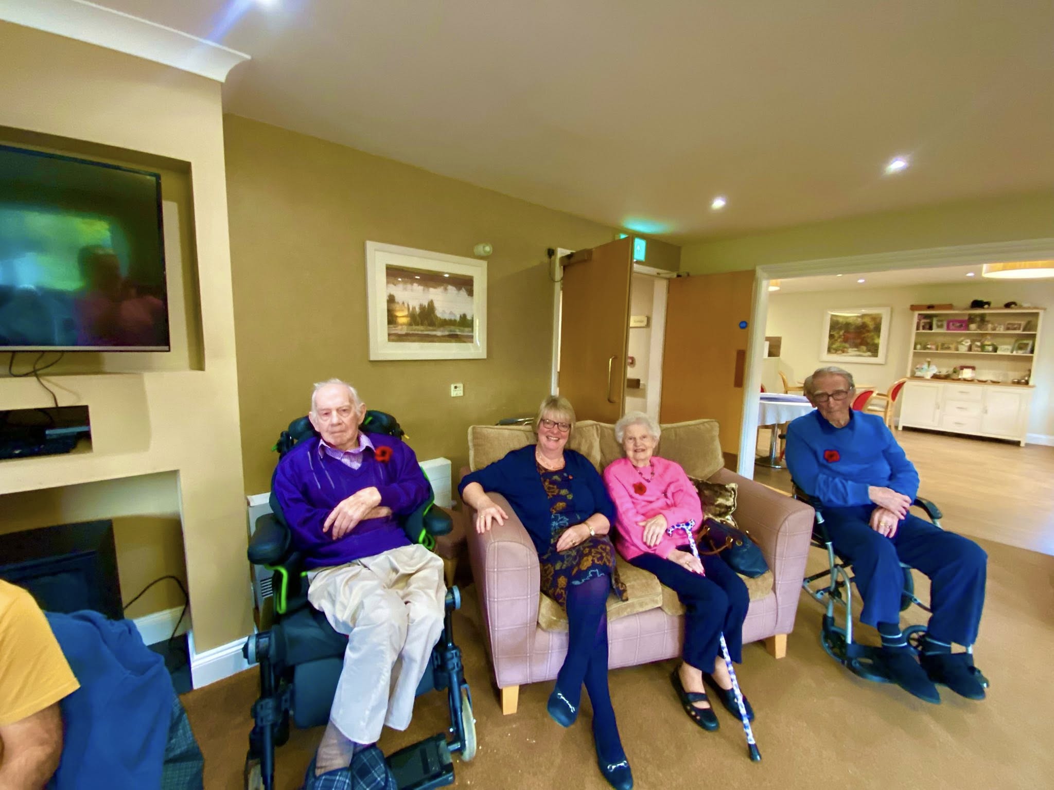 RESIDENTS AND STAFF UNITE IN REFLECTION AT ORCHARD HOUSE