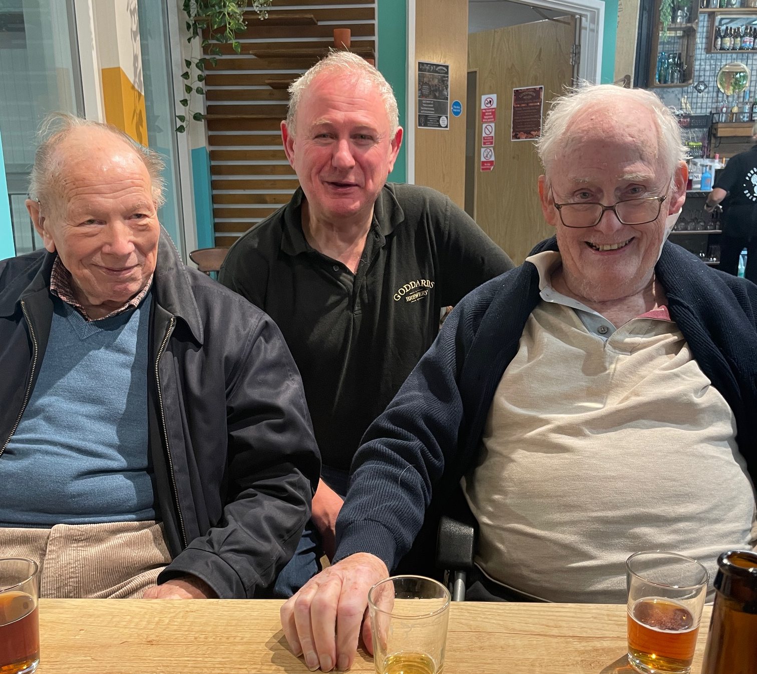 COWES CARE HOME RESIDENTS ENJOY BIRTHDAY TRIP TO GODDARDS BREWERY